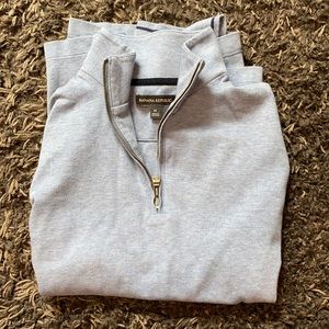 Banana Republic Half Zip Performance Long Sleeve